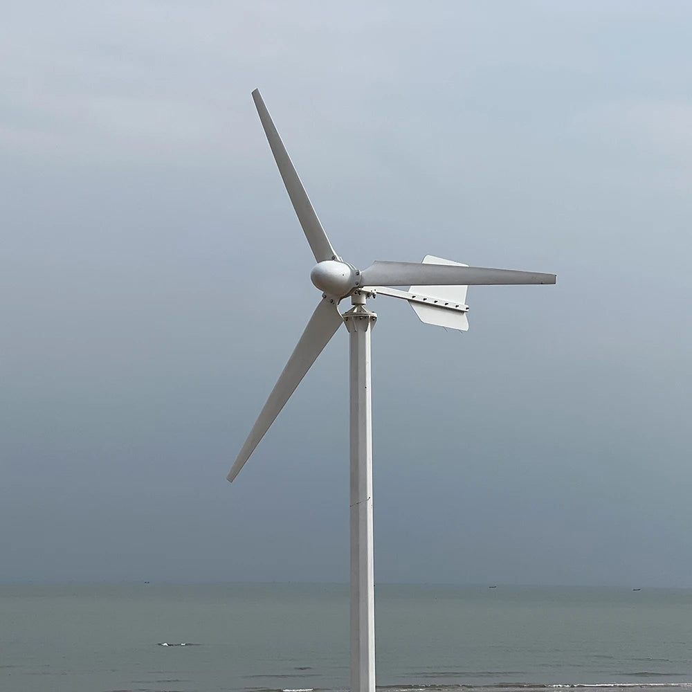 3KW 5KW Wind Turbine Generator 48V 96V 220V 380V Permanent Magnet Off Grid