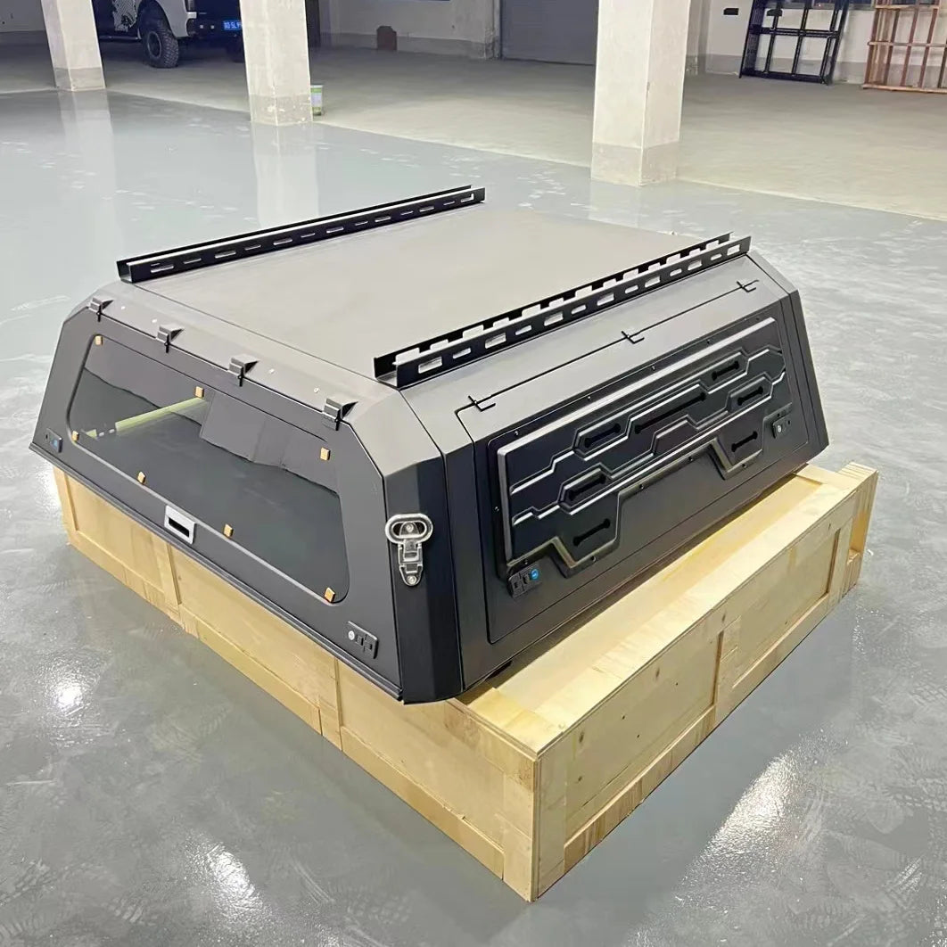 Aluminum Hard Retractable Pickup Topper Bed Cover For Amarok Electric Tonneau