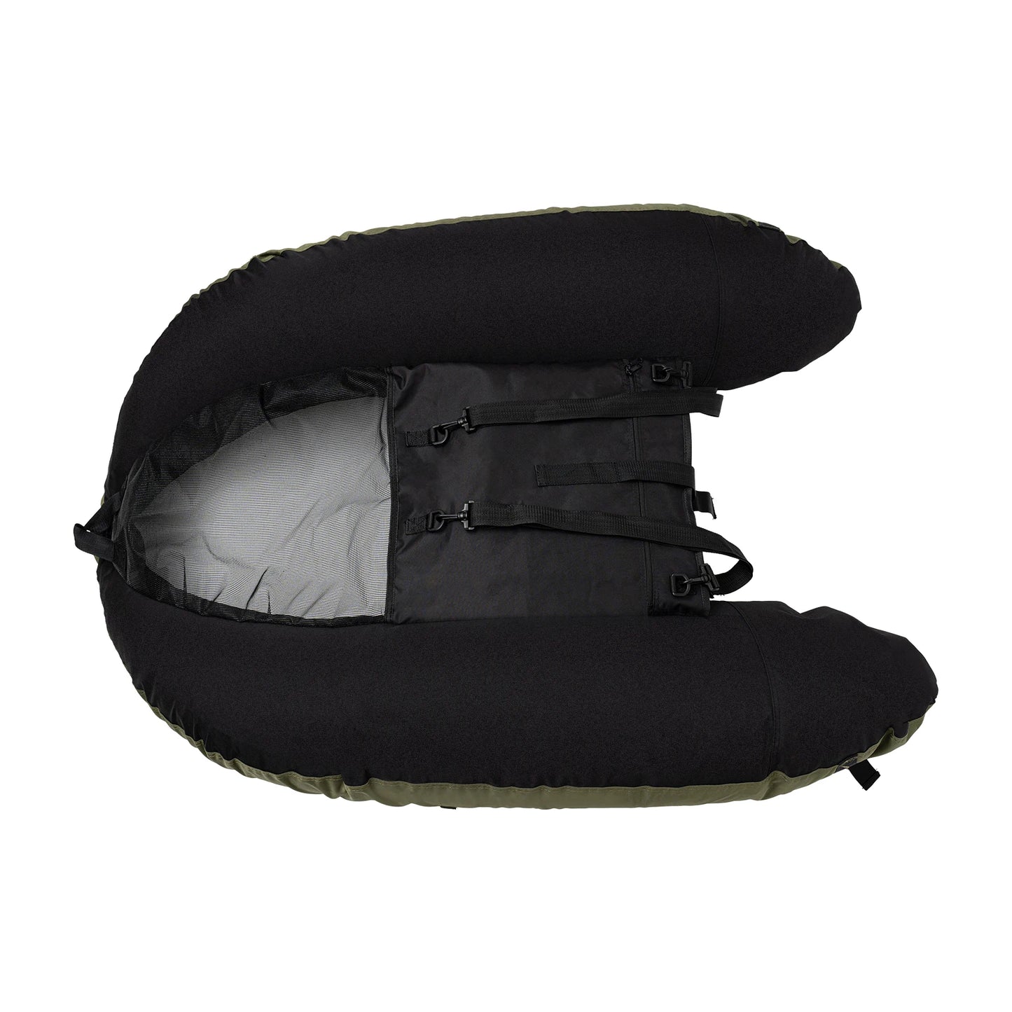 China Factory Inflatable Fishing Kayak Aluminum Belly Boat Inflatable Rowing Boats