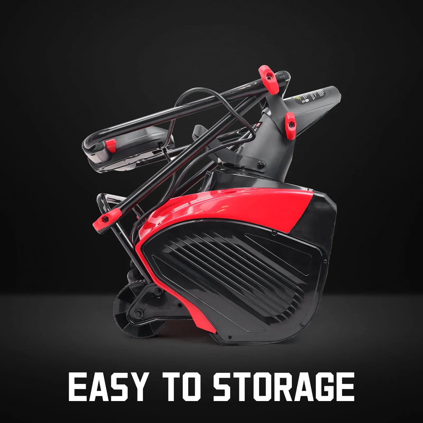 18 Inch 15A Electric Snow Blower With Steel Auger 30 Foot Throwing Distance