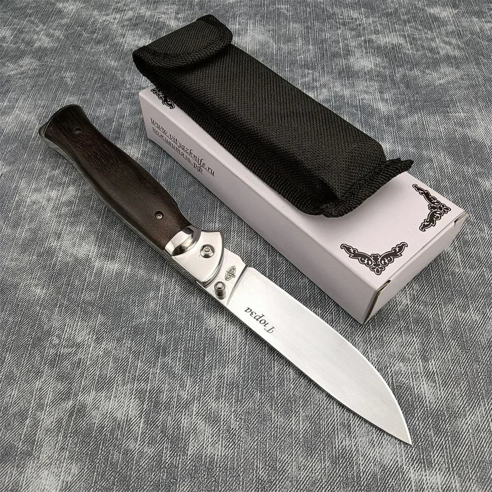 Russia Pocket Knife Sharp Fruit Self Defense Large Folding Wild Life Saving Flipper Zero EDC Knives for Hunting and Fishing Men
