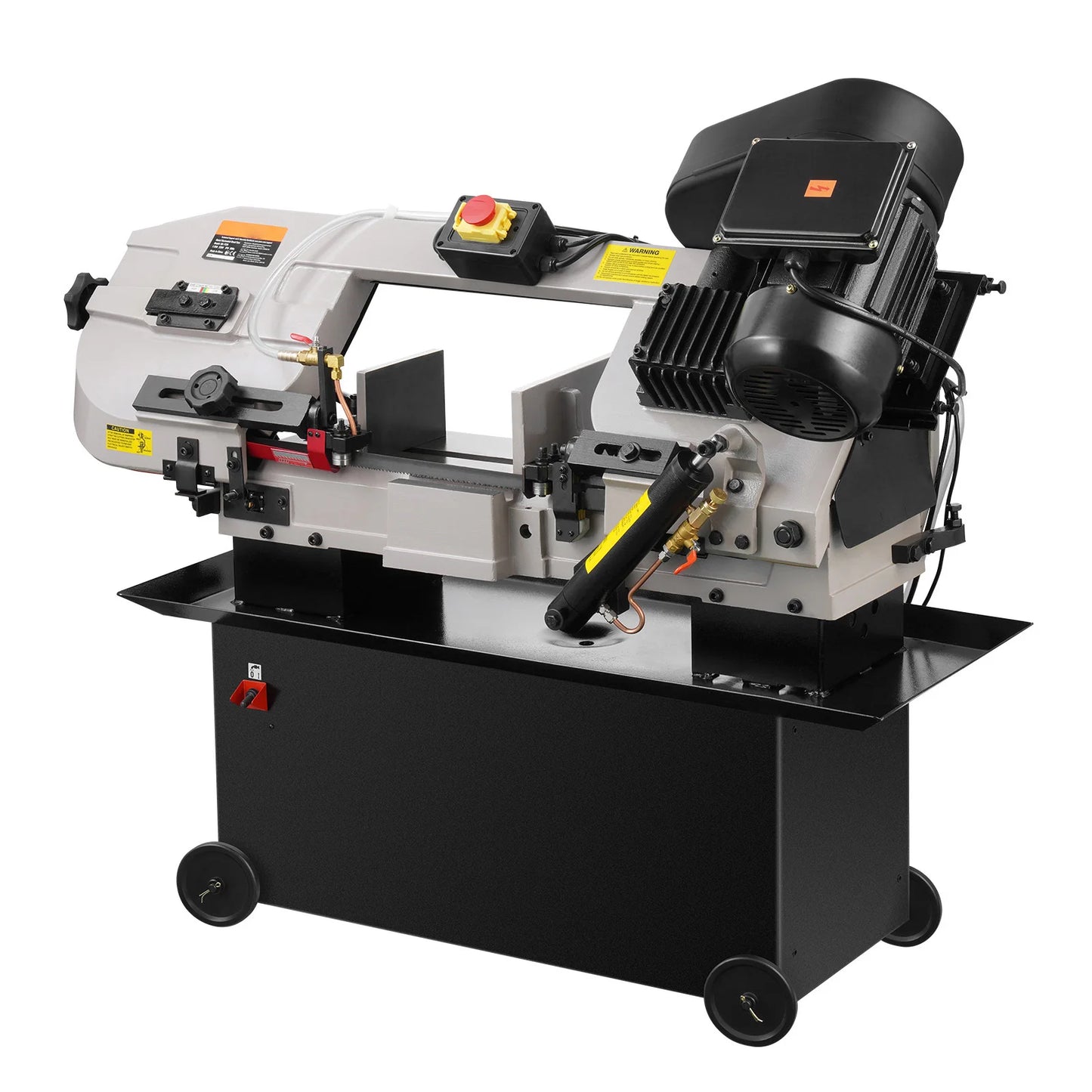 SucceBuy Metal Horizontal Band Saw 7 x 12 in / 7 x 8.25 in Rectangular Cutting Capacity Variable Speed, for Metal, Wood, Plastic
