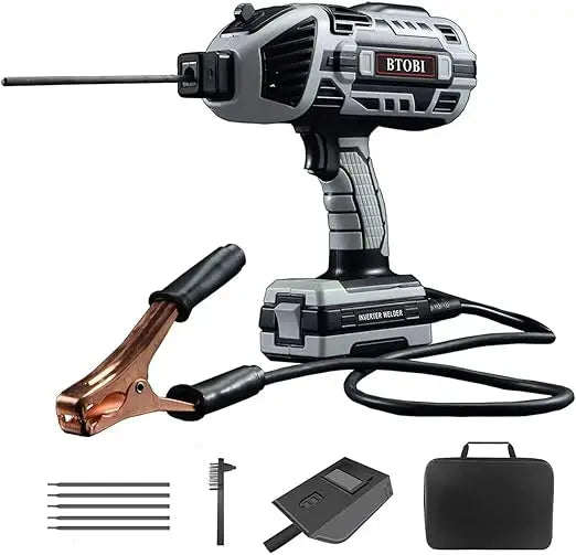 Welding Machine,Portable ARC Welder Machine Gun,IGBT Standing Handheld Welding Machine, 6 variable current adjustment,suitable f