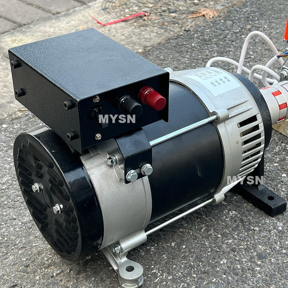 50KW To 100KW Permanent Magnet Generator 220V 380V Brushless Adjustable Motor