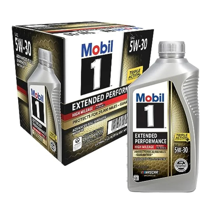 Extended Performance High Mileage Full Synthetic Motor Oil 0W-20 1 Quart