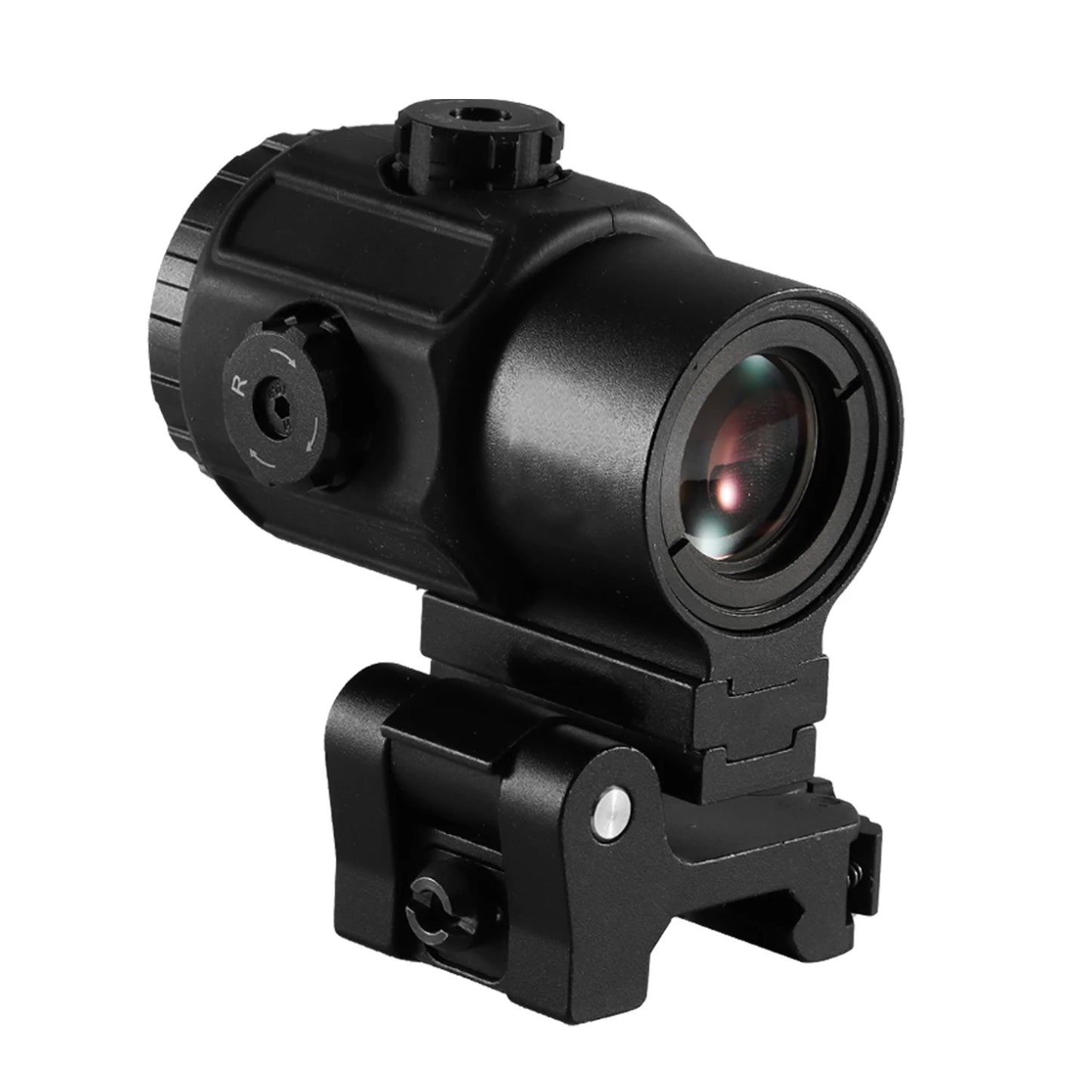 Tactical Airsoft G45 5X Magnifier 558 553 EXPS3 Red Dot Combo Scope Optics QD Mount for 20MM Rail Mount