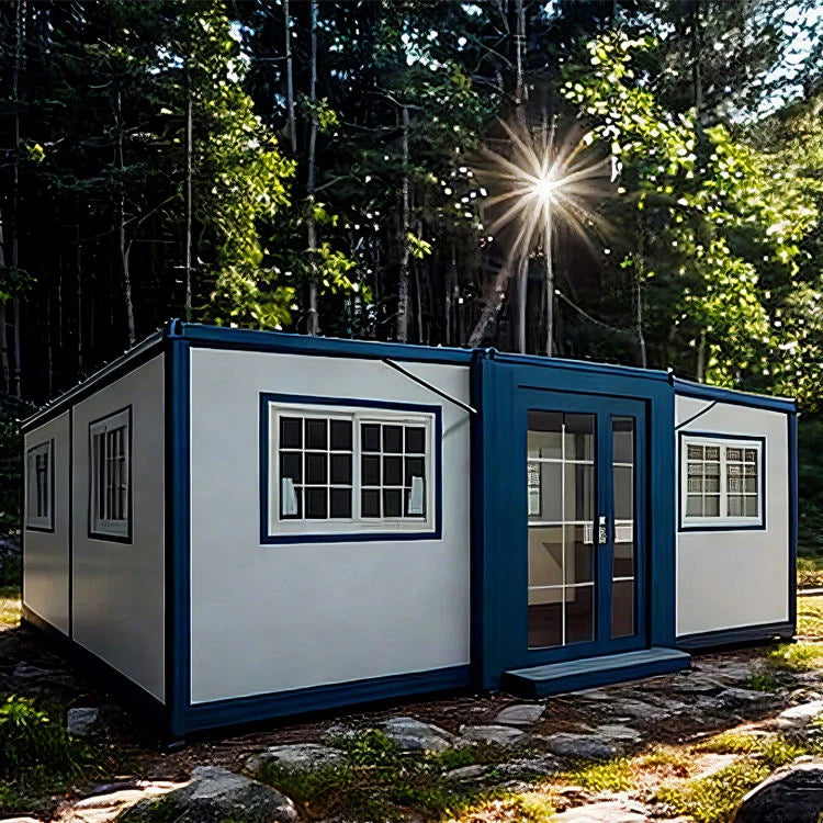 40Ft Prefabricated Container House 3 Bedroom Modular Tiny Home With Kitchen