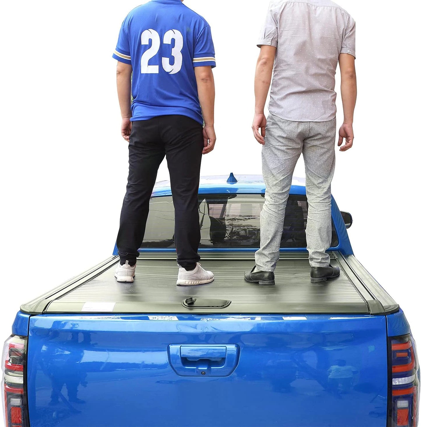 Retractable Tonneau Cover for Silverado Colorado Ram 1500 5.7ft 6.4ft Locking