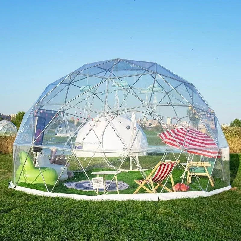 3.6M TPU Transparent Bubble Dome Tent for Outdoor Events Camping Cafes Dining Garden Igloo Luxury Gazebo