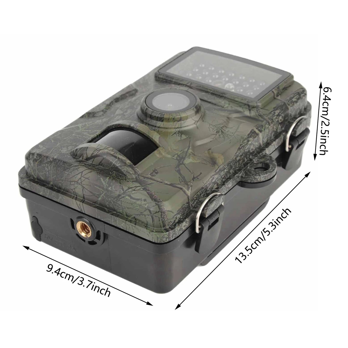 Infrared Night Vision Camera 2.0 Inch TFT HD Display 1920x1080P IP66 Waterproof Wildlife Trail Camera for Outdoor Use