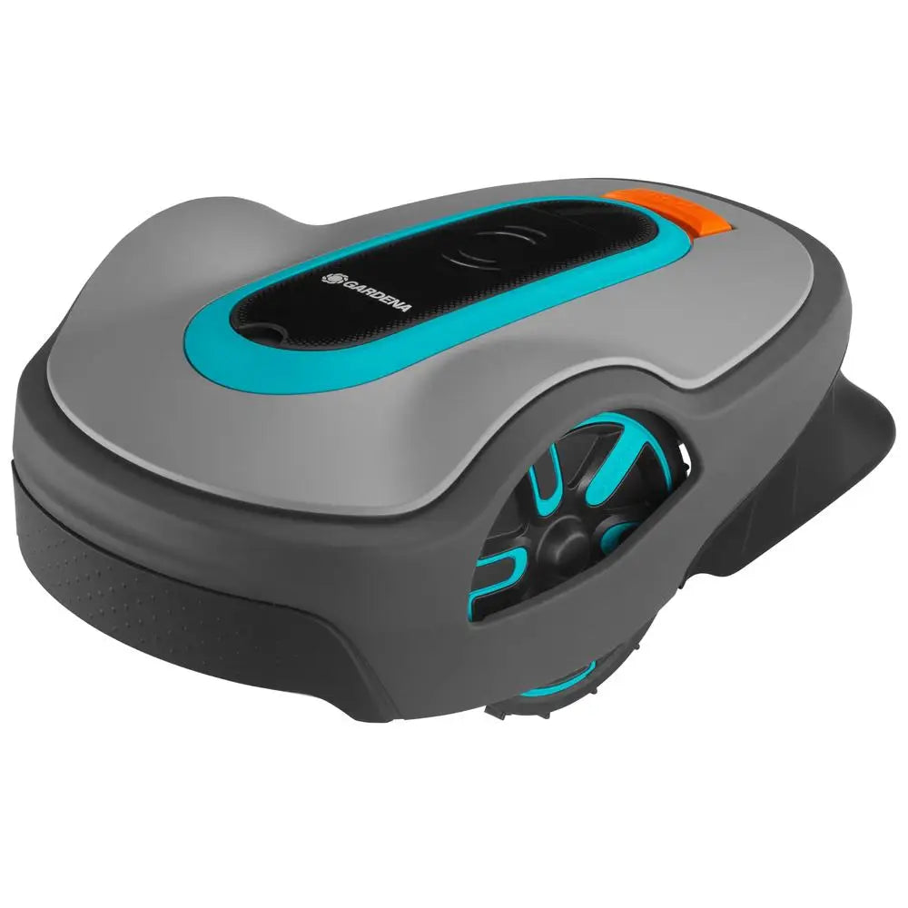 Smart Robotic Lawn Mower Bluetooth Control Silent Operation Boundary Wire DIY Installation Energy Efficient Safety