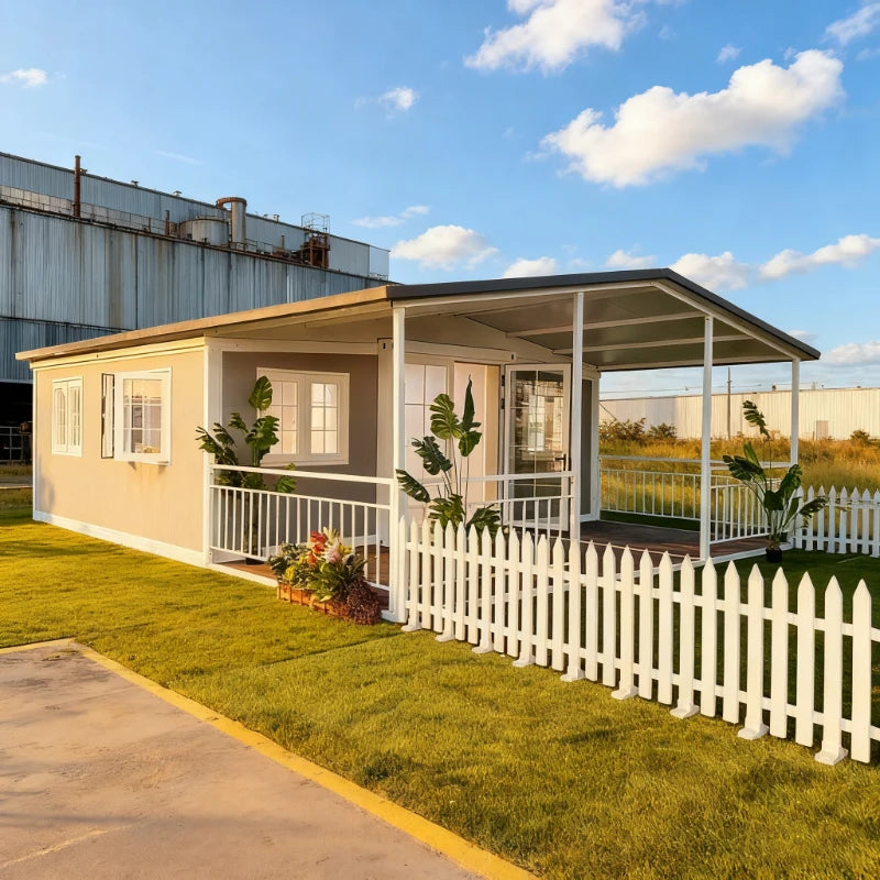 40Ft Prefabricated Container House 3 Bedroom Modular Tiny Home With Kitchen