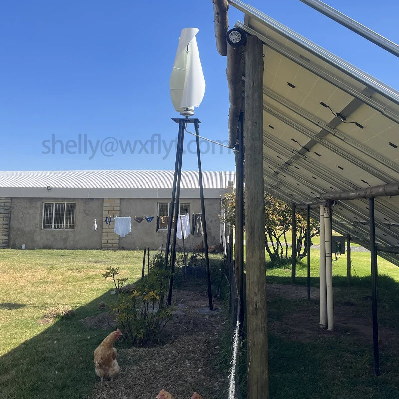 Uninterrupted Power Supply 20000W Wind Turbine For Roof