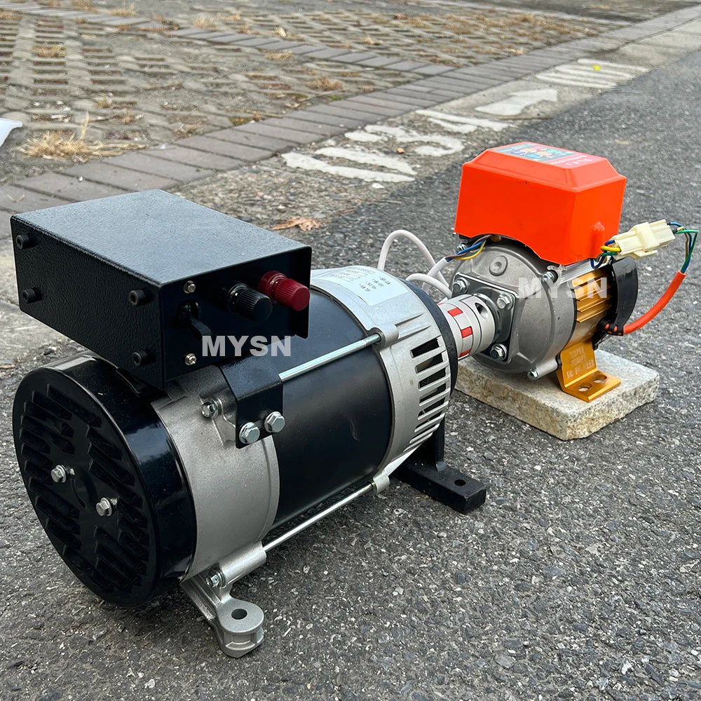 50KW To 100KW Permanent Magnet Generator 220V 380V Brushless Adjustable Motor