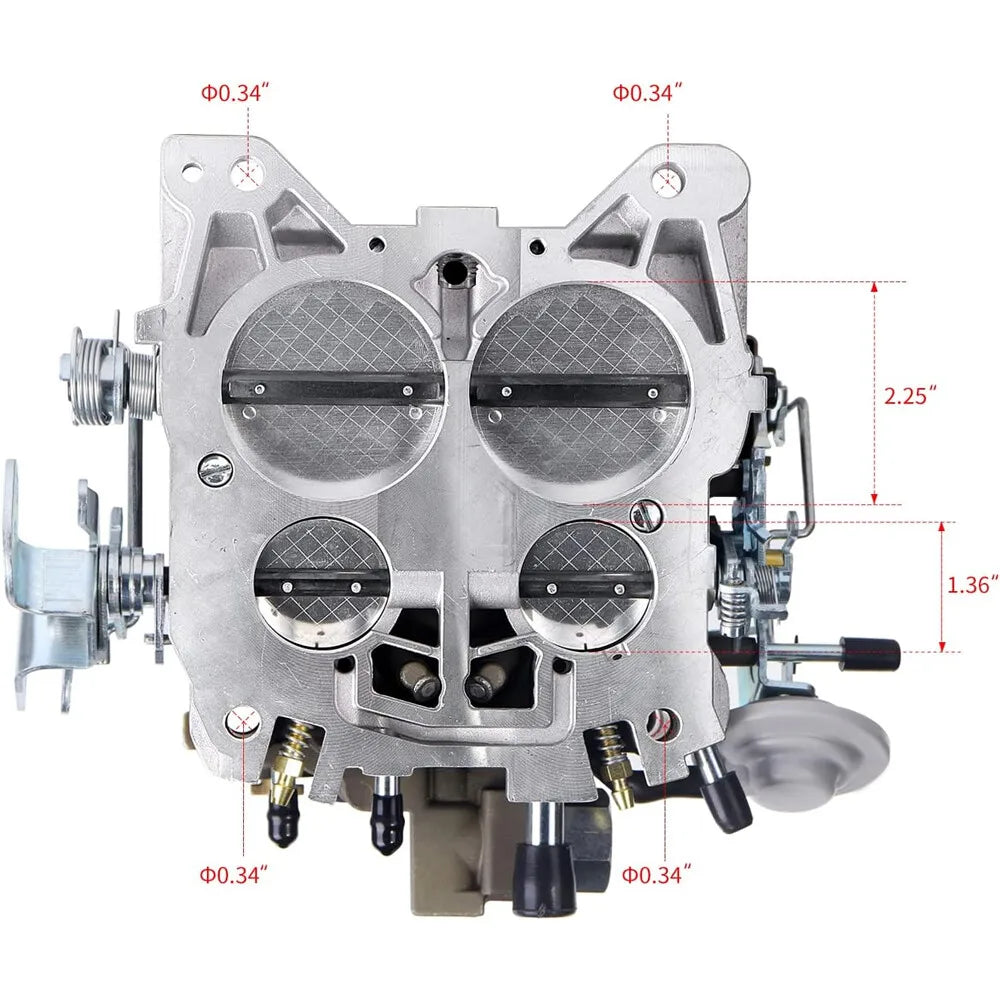 Chevy GMC Rochester Quadrajet 750CFM 4 Barrel Carburetor For V8 Engines