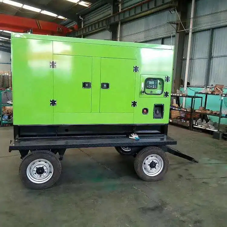 Ricardo 100kVA Silent Diesel Generator 80kW Trailer With R6105AZD Engine