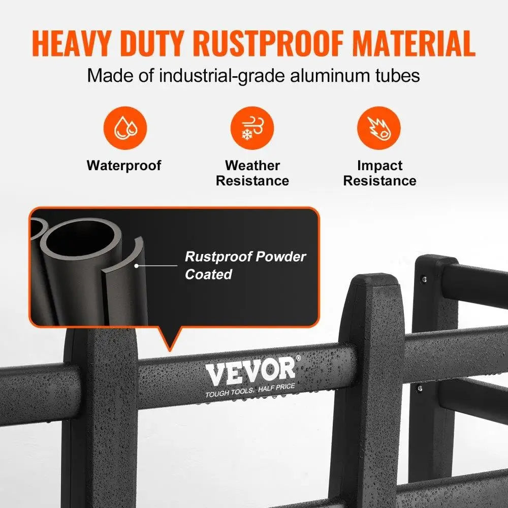 Truck Bed Extender Aluminum Retractable Tailgate Extender 55.5 to 68 Inches Fits Ford Super Duty F150 Dodge Ram