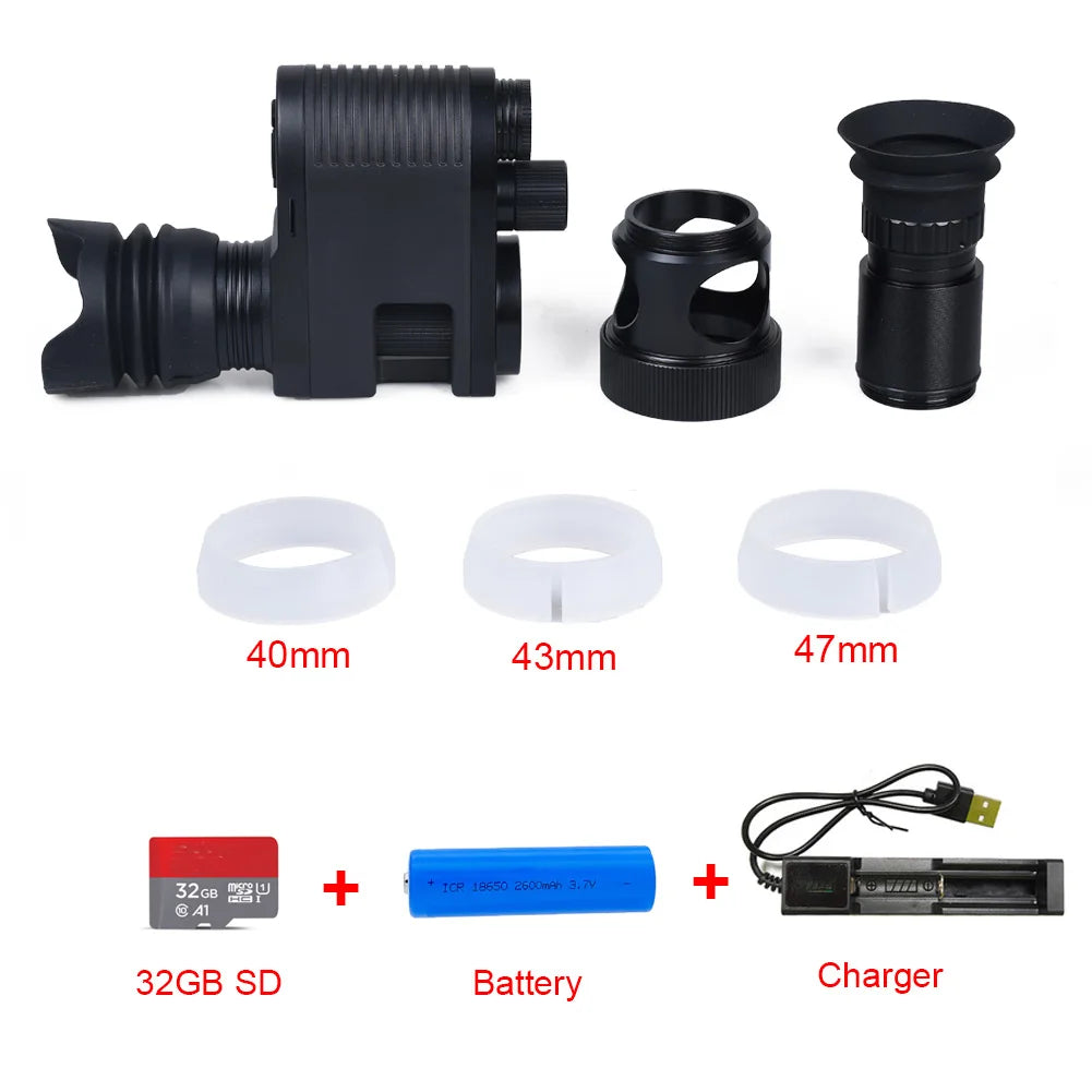 Megaorei 3 Night Vision Hunting Camera Monocular Infrared Scope Sight Video Photo IR Laser