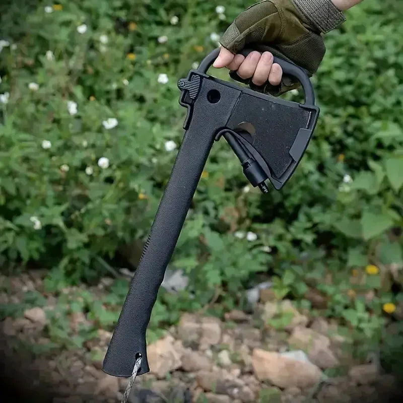Lightweight Camping Hatchet With Saw Knife And Firestarter