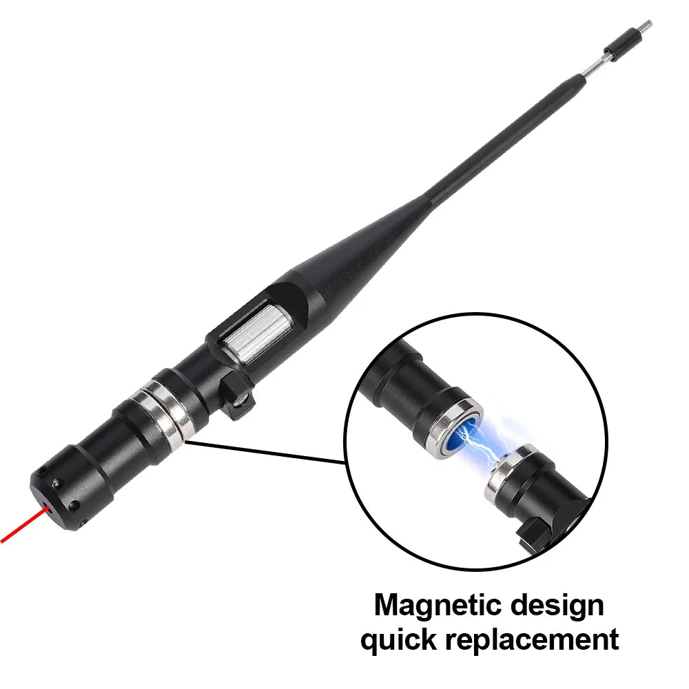 Tactical Laser Collimator Sight Kit for Rifle and Pistol Parallel Calibration Hunting Point Sight Suitable for Full Caliber