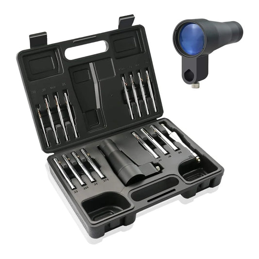 Xaegistac Rifle Scope Boresighter Kit-Precision Firearm Bore Sighter Kit with Arbors
