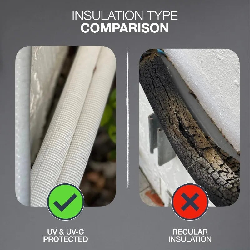 36,000 BTU 4-Zone Mini Split Heat Pump With 25 Ft Kit 23.9 SEER2