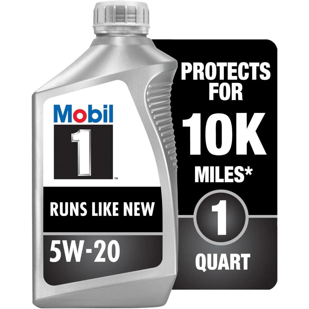 Mobil 1 Advanced Full Synthetic Motor Oil 5W-20 Six 1-Quart Bottles