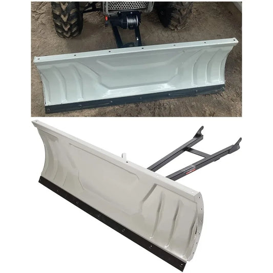 KUAFU Snow Plow Blade Universal Kit Steel Adjustable 48 Inch Complete Universal Kit Package