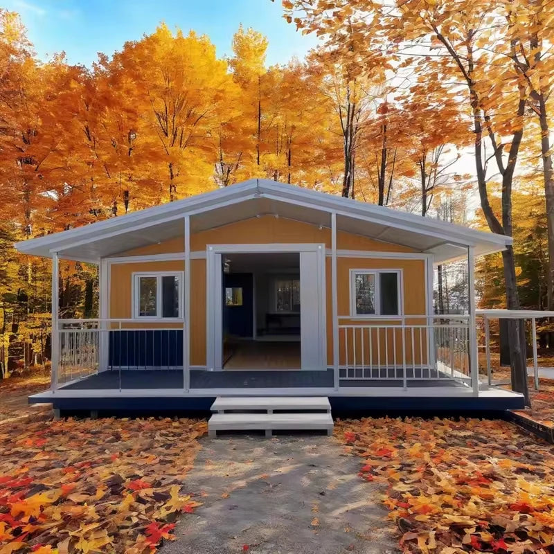 40 Ft Prefabricated Container Home 2 To 5 Bedroom Modular Home With Bathroom