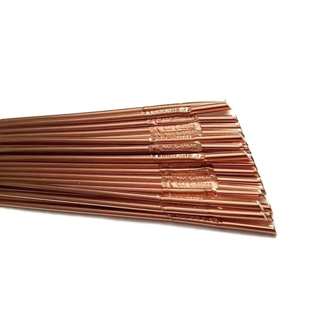 MIG TIG Welding Wire 5/32"X36" 10Ibs Box Mild Steel ER70S-6 ER70S-2 Triple Deoxidized Zirconium Titanium Aluminum Quality Welds