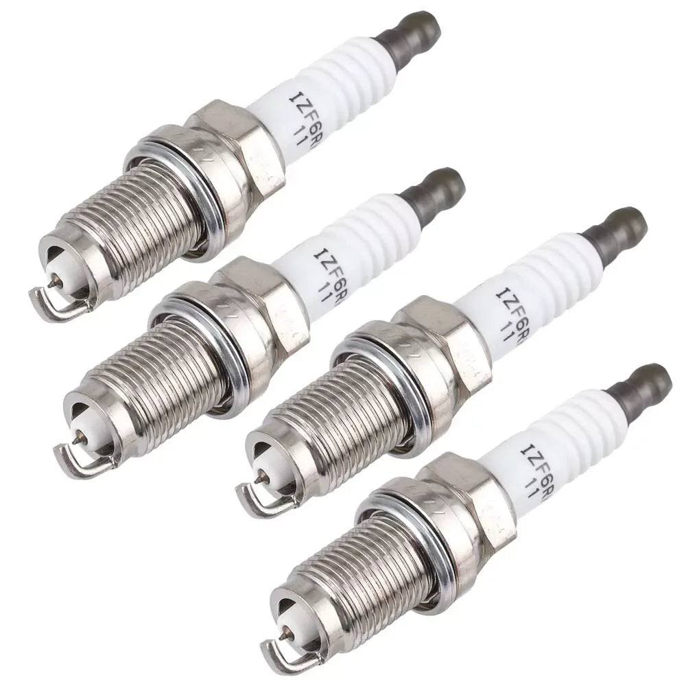 4 Pack Ignition Coil Platinum Spark Plug For 2006 2011 Honda Civic 1 8L UF582