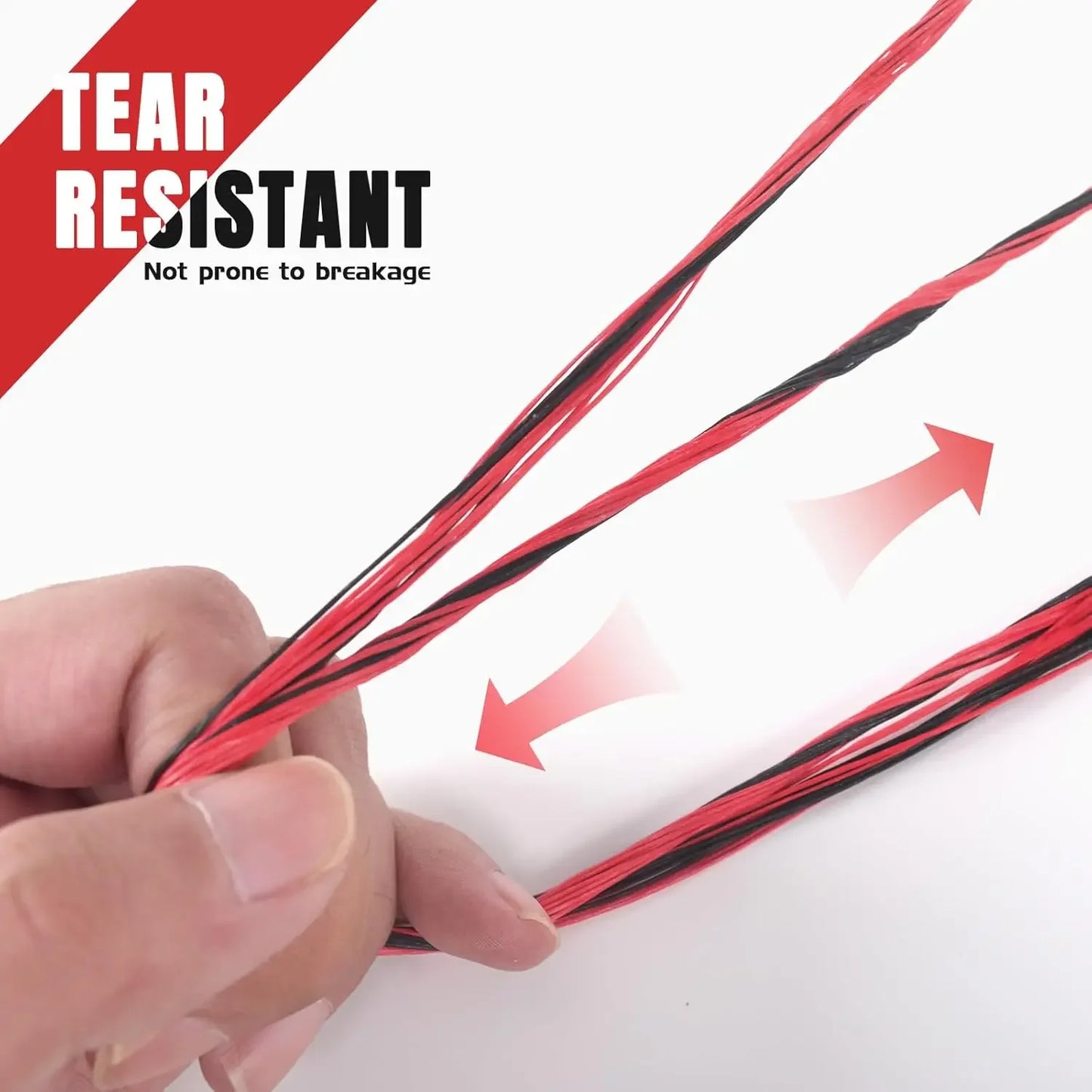 Bow String for Recurve Long Bows, Bowstring Traditional Bow Replacement, AMO 56 to 62 inch -12-14-16 Strands, W/2 Brass Nocks