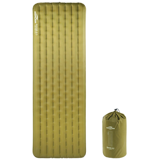 Soomloom R 8.0 Inflatable Sleeping Pad For Hiking And Camping