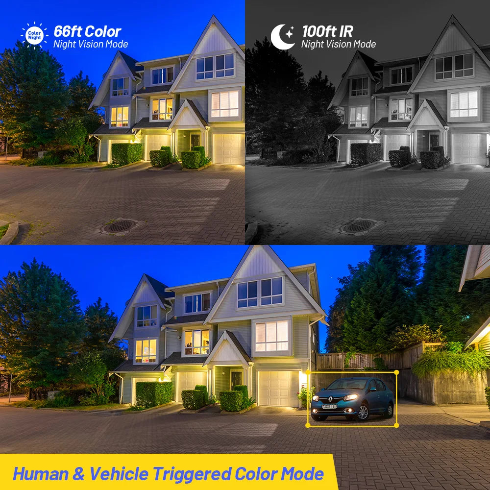 Annke 4K IP Camera Outdoor Indoor Weatherproof Bullet 8MP Video Surveillance Camera with Audio Recording and POE Connectivity