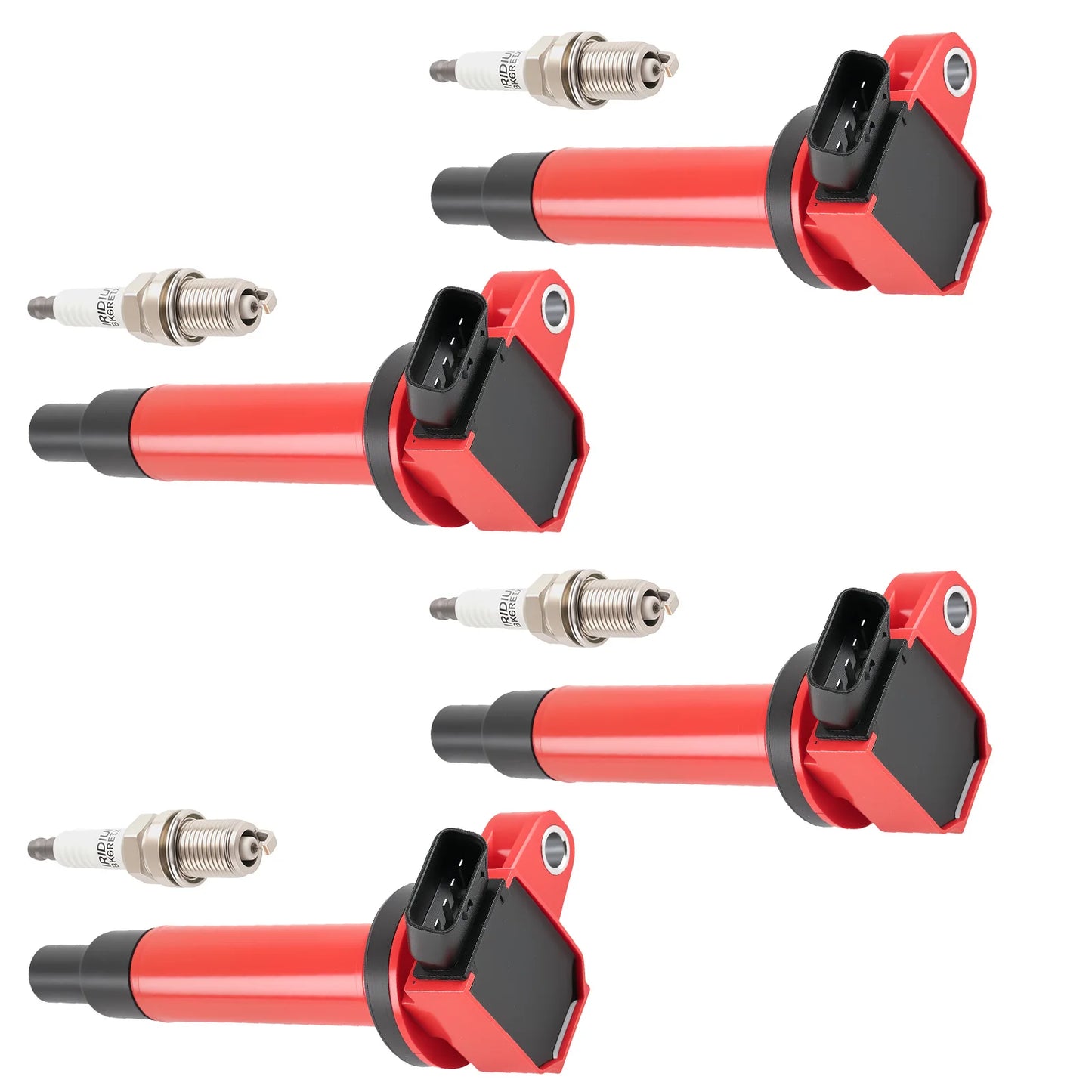 8x Ignition Coils And 8x Iridium Spark Plugs For Toyota Land Cruiser 4.7L V8