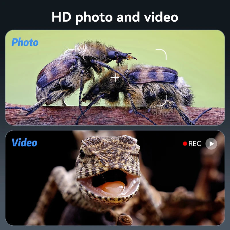 INSKAM Portable 7 Inch IPS Digital Microscope 1500X 3000X HD USB For Soldering