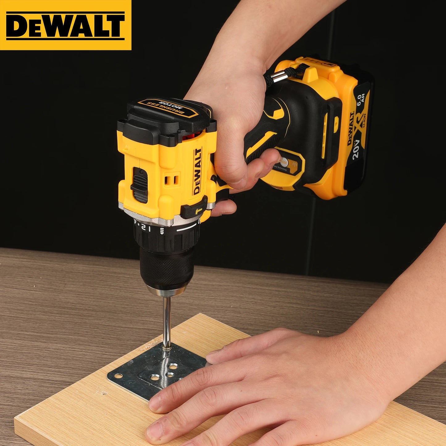 Dewalt DCD805 20V Max XR Brushless Cordless Impact Drill and Screwdriver Multi-Function Hand Tool