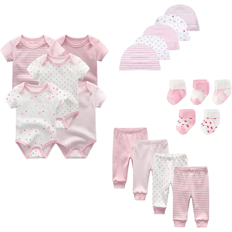 Unisex Baby 19 Pack Cotton Layette Set Newborn Essentials