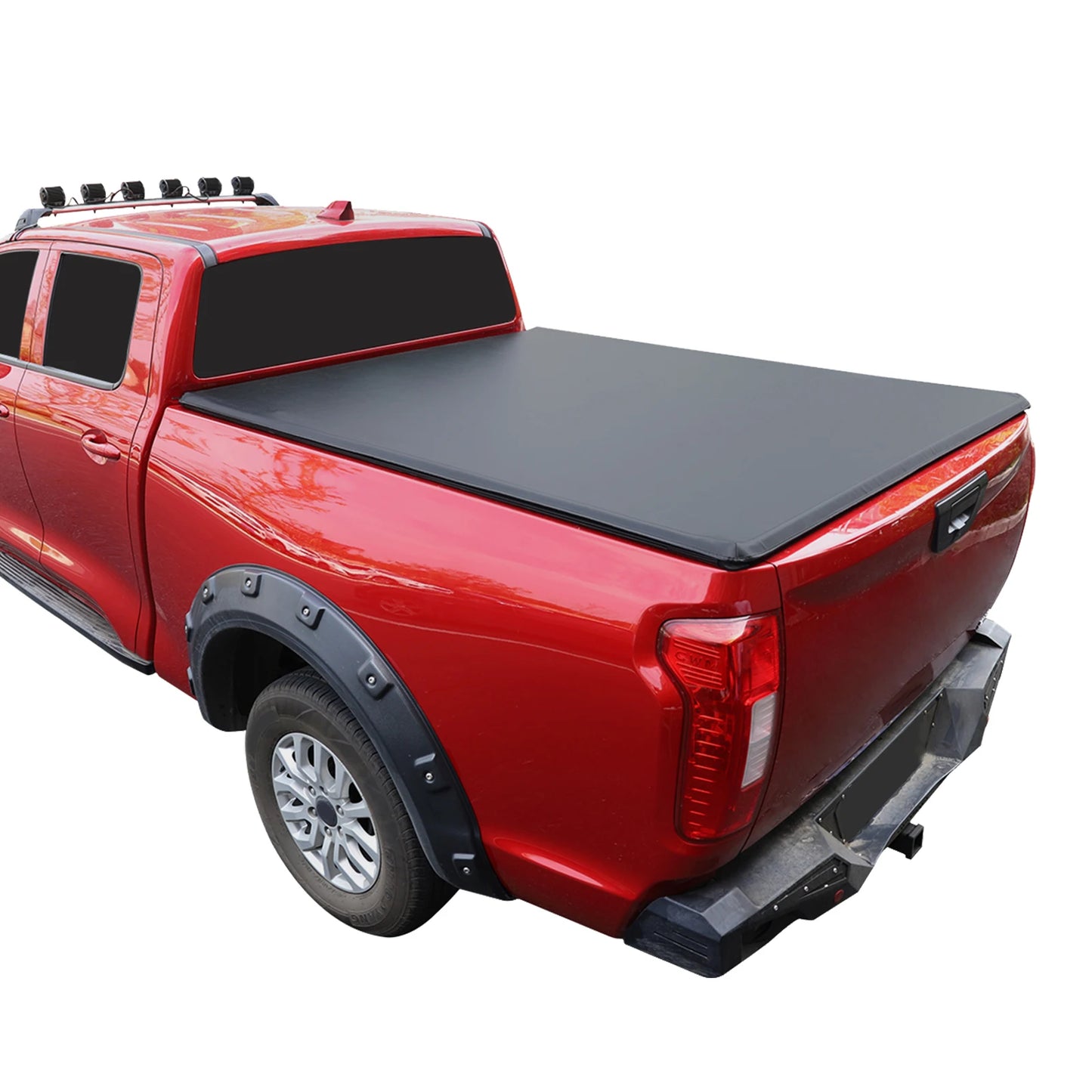 6.6FT Roll Up Tonneau Cover Bed For 2019 To 2024 Chevy Silverado And GMC Sierra 1500