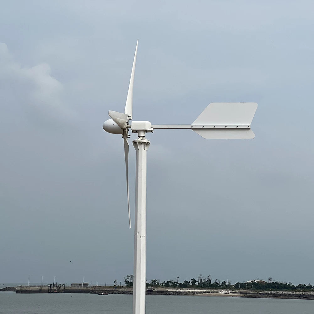 3KW 5KW Wind Turbine Generator 48V 96V 220V 380V Permanent Magnet Off Grid