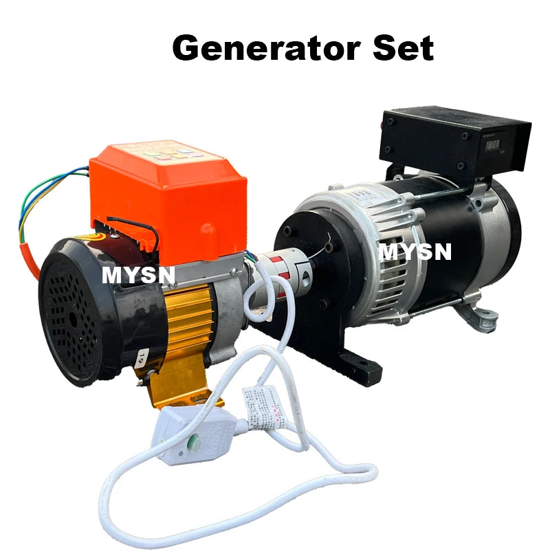50KW To 100KW Permanent Magnet Generator 220V 380V Brushless Adjustable Motor