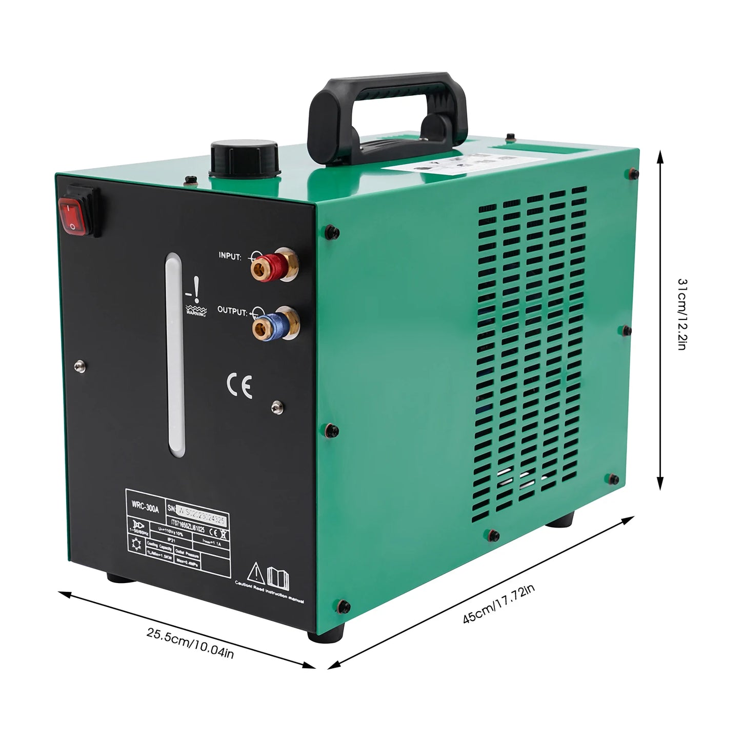 8L 18L Welding Water Cooler TIG Miller Welder Torch Water Cooling Machine WRC-300A 110V Easy to Use