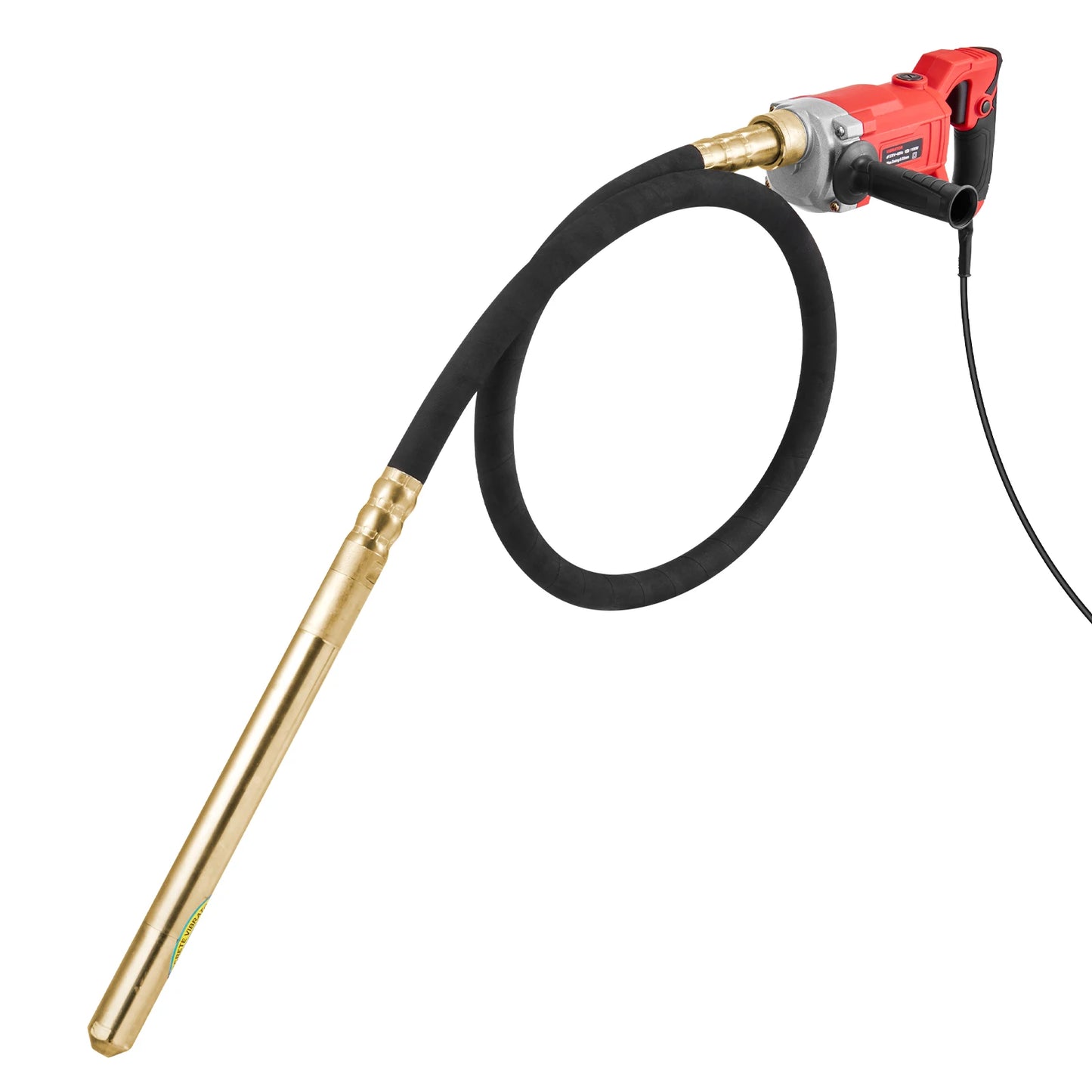 SucceBuy 800W Electric Vibrator 13000 VPM Electric Concrete Vibrating Tool Portable Pencil Cement Vibrator Remove Air Bubble