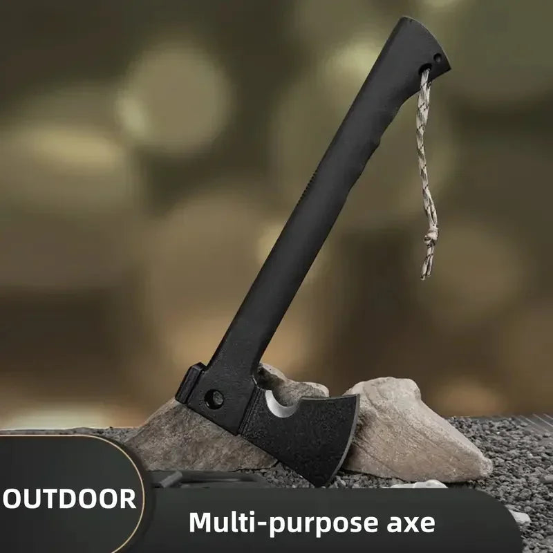 Lightweight Camping Hatchet With Saw Knife And Firestarter