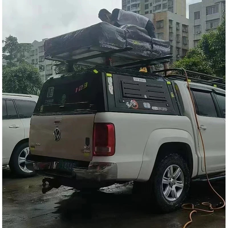 Aluminum Hard Retractable Pickup Topper Bed Cover For Amarok Electric Tonneau