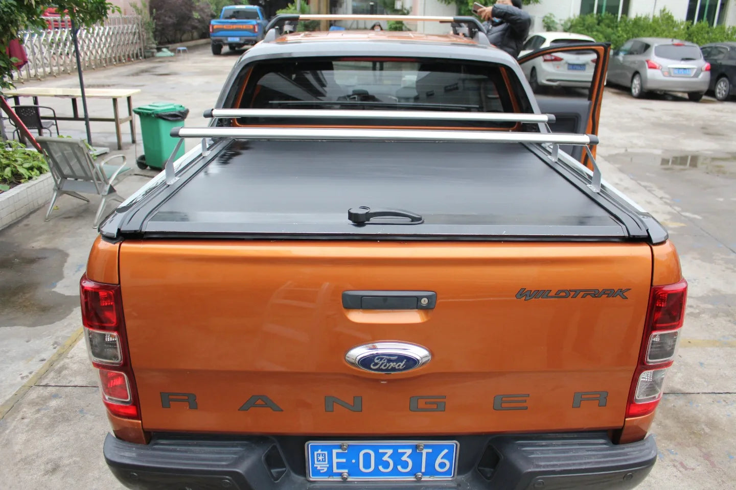 Hard Folding Truck Bed Tonneau Cover For 2019 To 2022 Dodge Ram 1500 Accessories