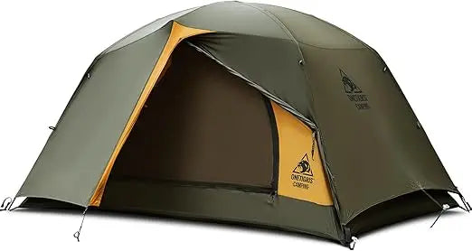 OneTigris Stella 4 Season Camping Tent Backpacking Two Person Waterproof Lightweight Easy Setup 3000mm Waterproof Rating