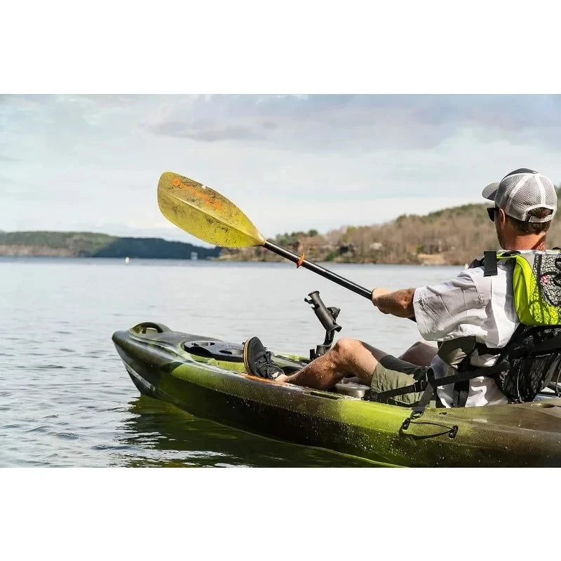 Sit On Top Fishing Kayak with Front Storage Well Large Rear Storage and Dual Rod Holders Pescador 12.0 Dapper Color