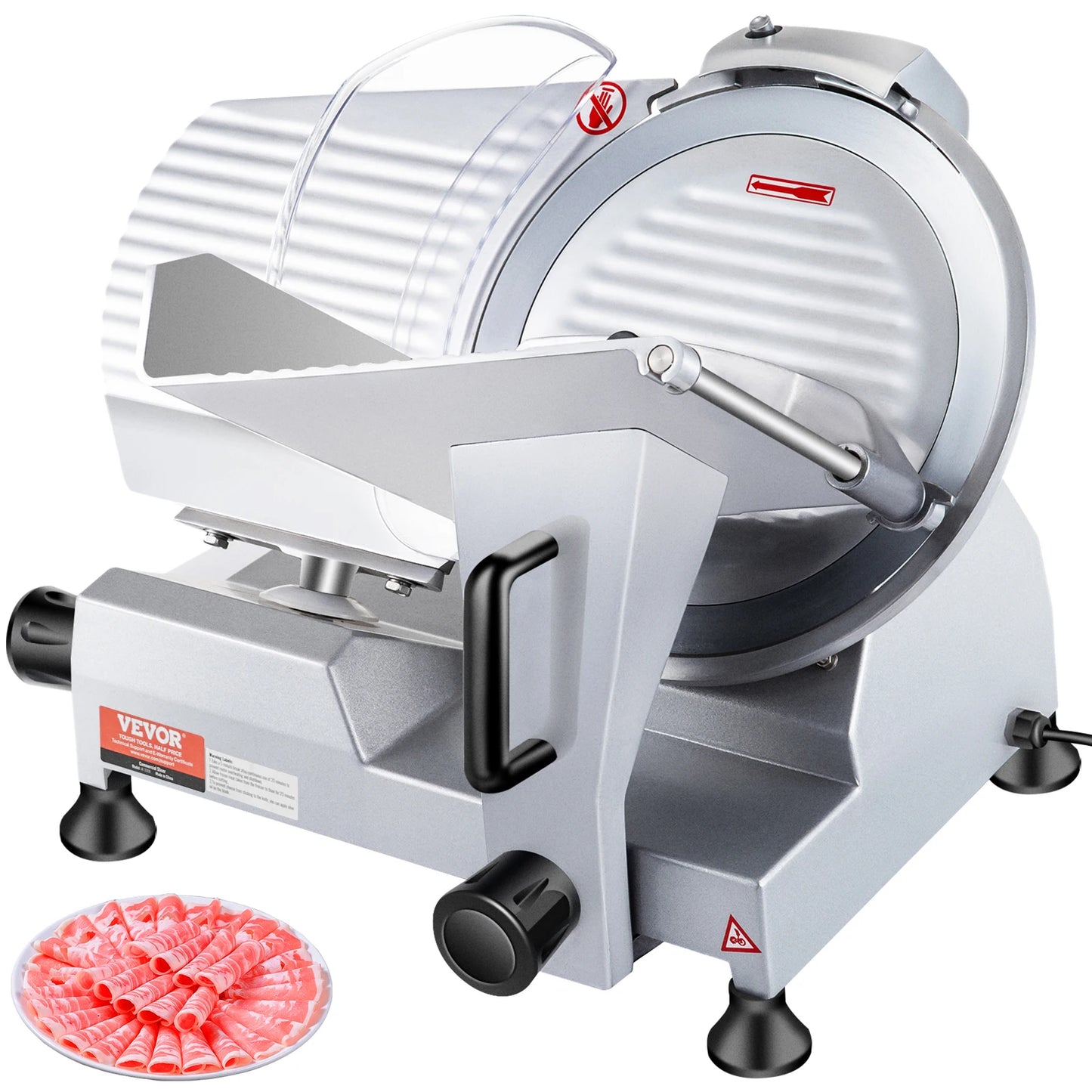 SucceBuy Electric Meat Slicer 200W 240W 320W 340W Adjustable Thickness for Home and Commercial Use Cut Meat and Cheese