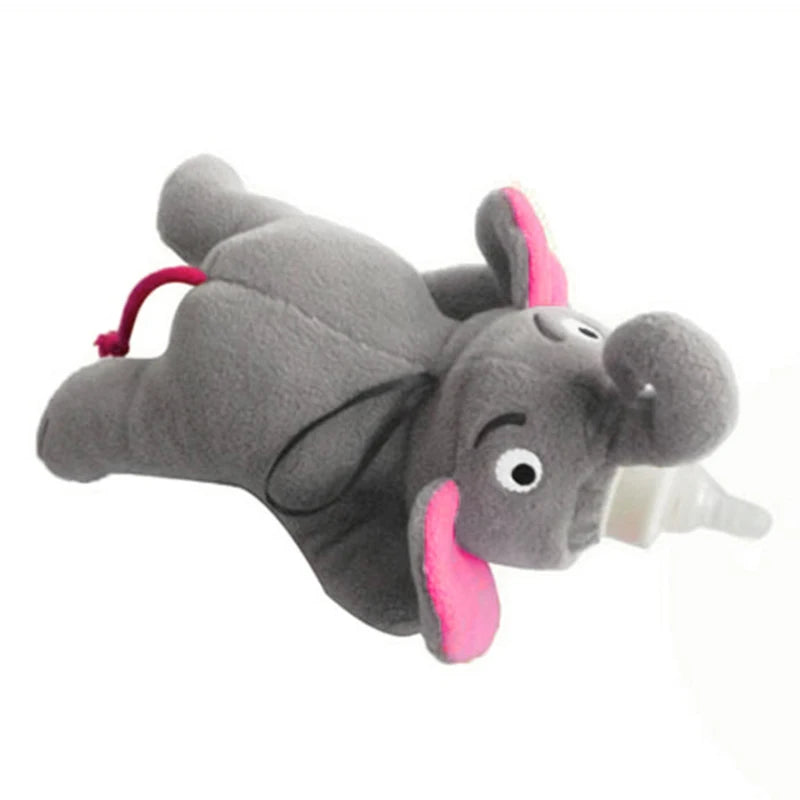 Feeding Bottles Bag Duck Milk Bottle Pouch Cover Toys Kawaii Plush Rabbit Baby Feeding Bottle Keep Warming Bag Baby Feeding Tool